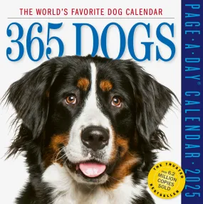 2025 365 Dogs Page-A-Day Calendar