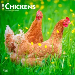 2025 Chickens Wall Calendar