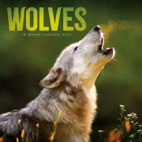 2025 Wolves Wall Calendar