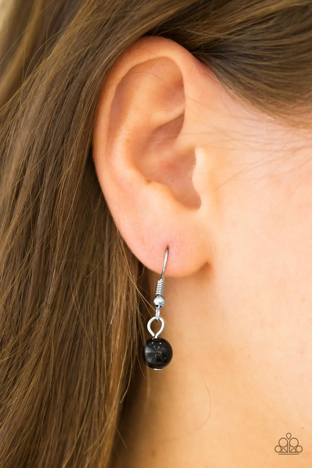 A HEART-Luck Story - Black Necklace - Paparazzi Accessories