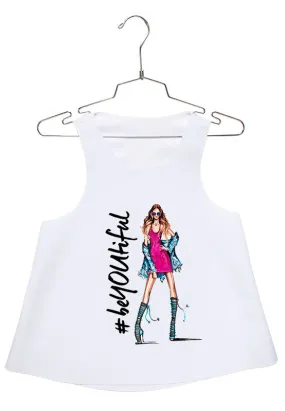 #BeYOUtiful - Pink Dress Racerback
