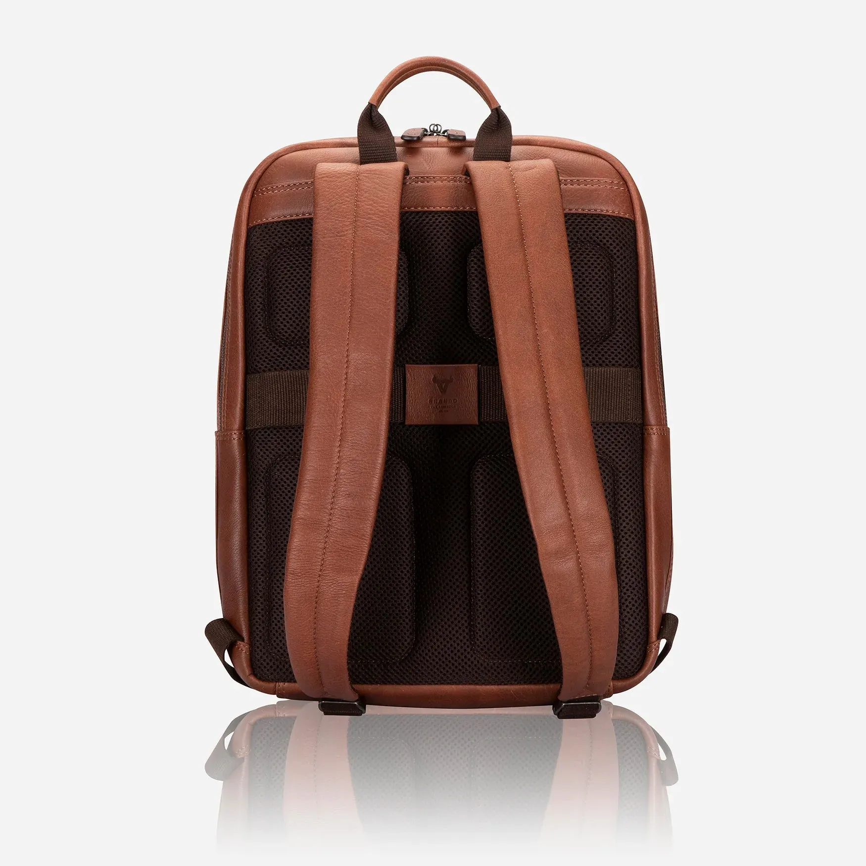 Brando Kudu Leather Laptop Backpack | Copper