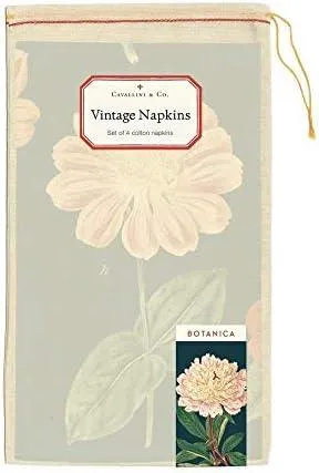 Cavallini Vintage Napkins Set of 4