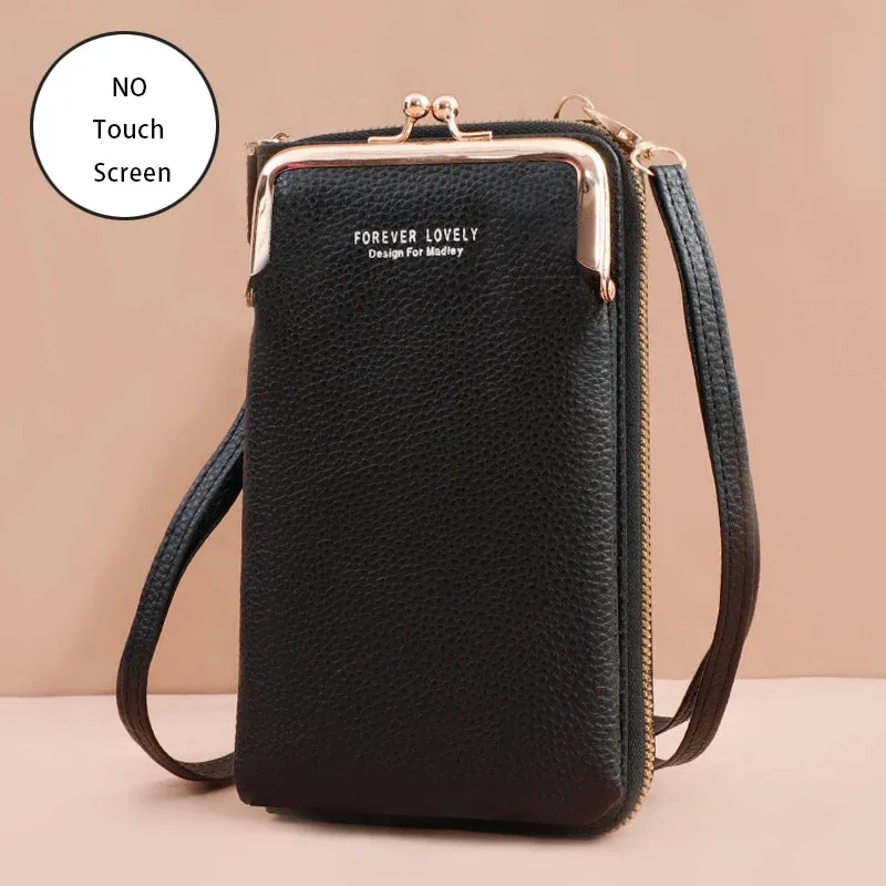 Cell Phone & Wallet Crossbody Purse Shoulder Bag