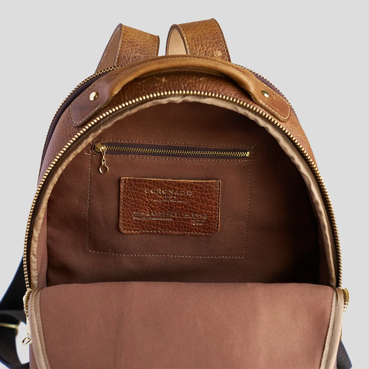 Clark Backpack No.952  | LE Bison Natural x2