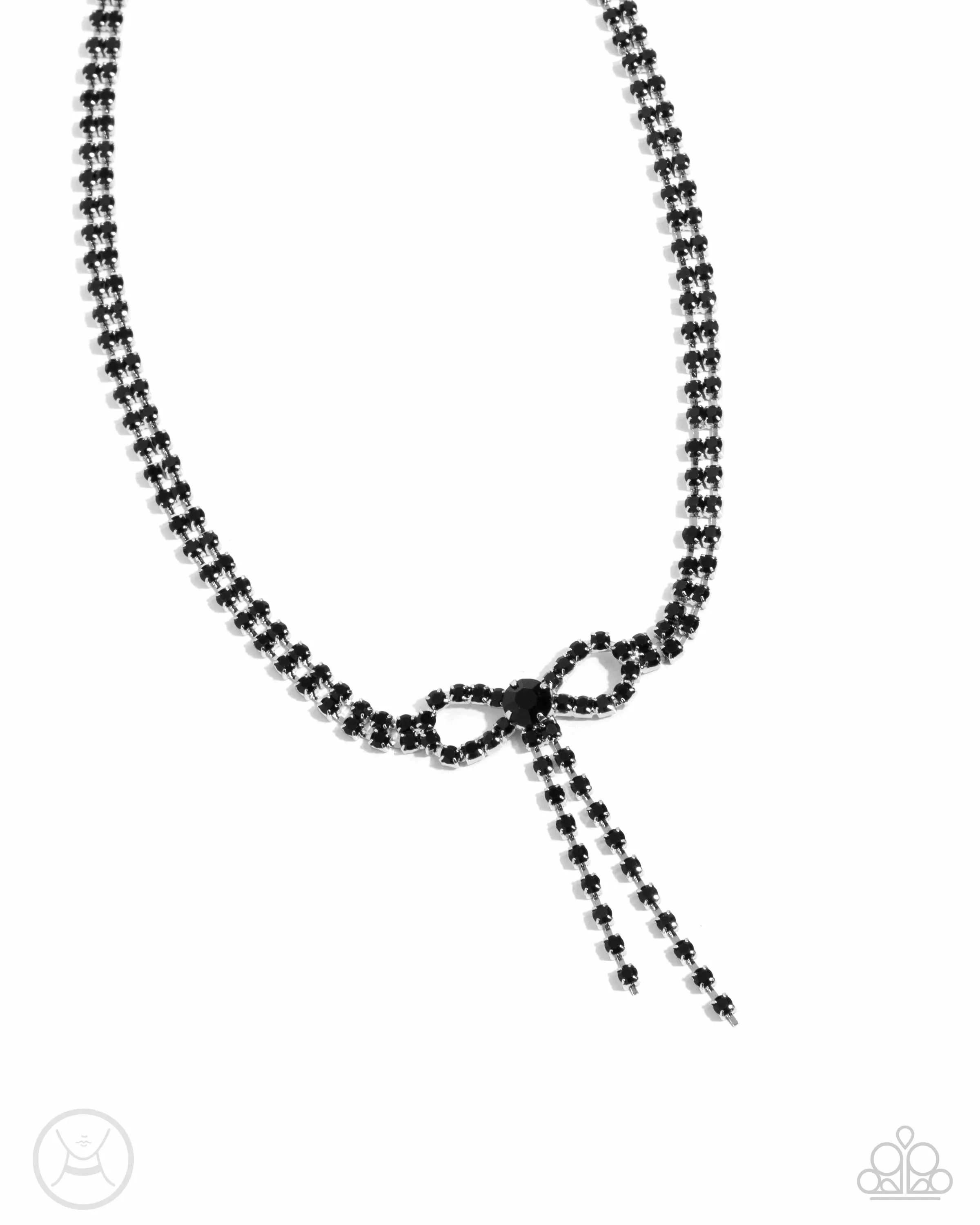 Complete Look - Black Bow Set - Paparazzi Accessories