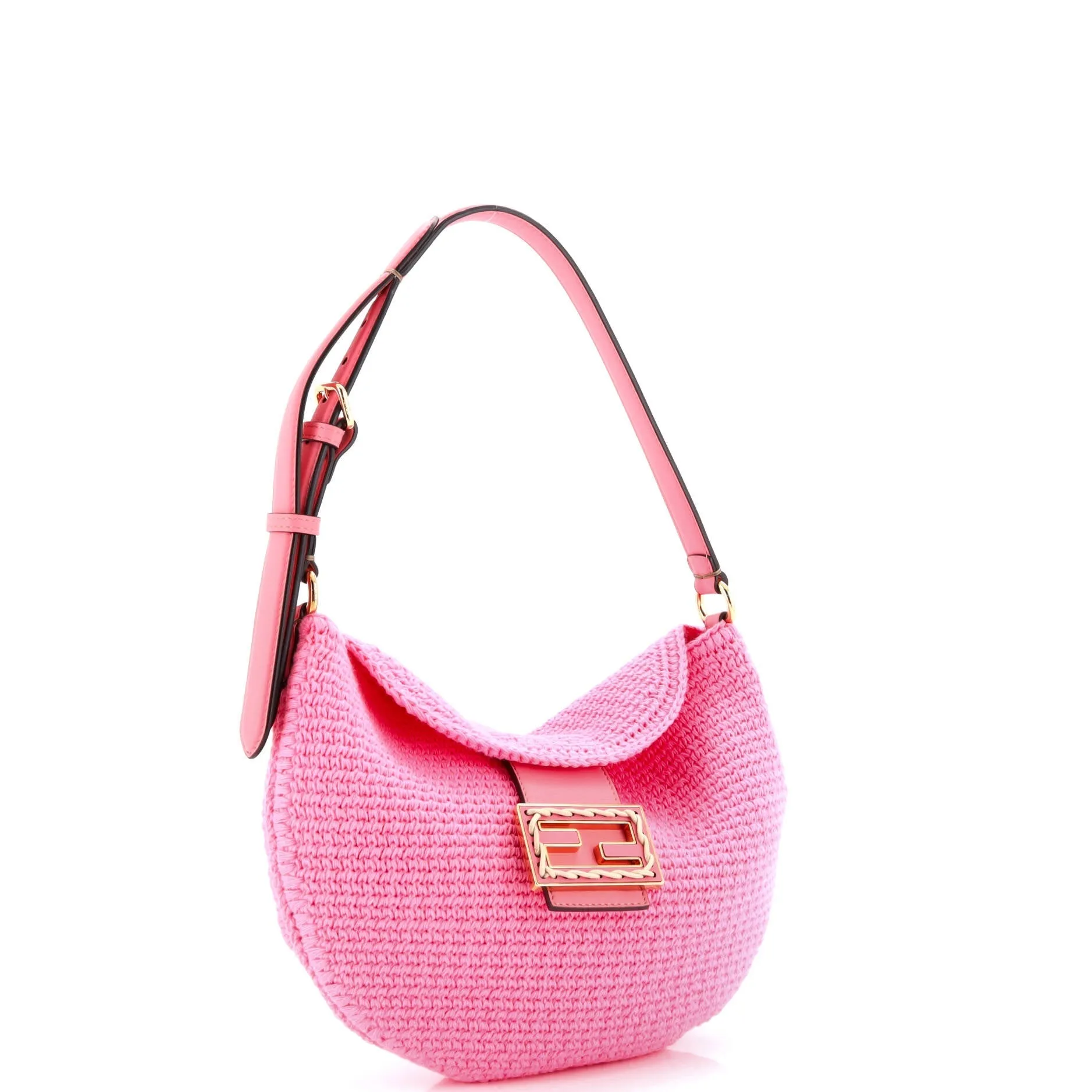 Croissant Hobo Crochet Small