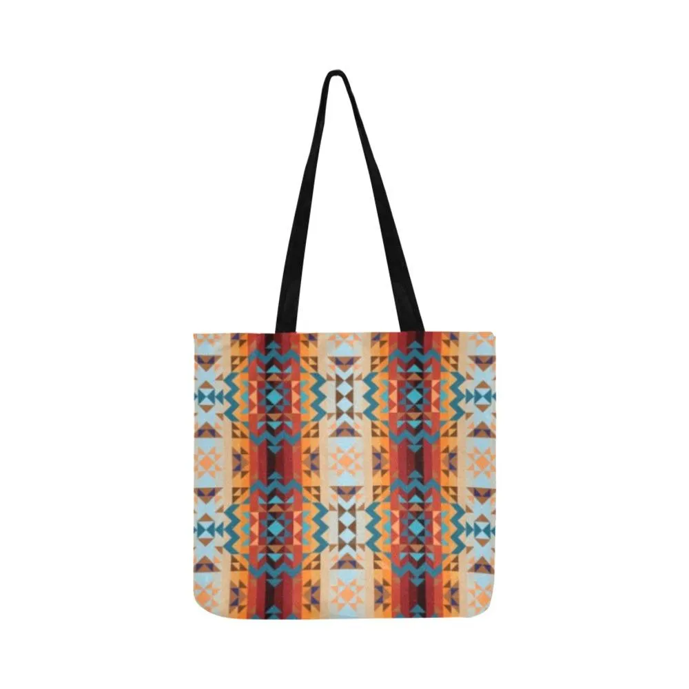 Dark Sandway Reusable Shopping Bag (Two sides)