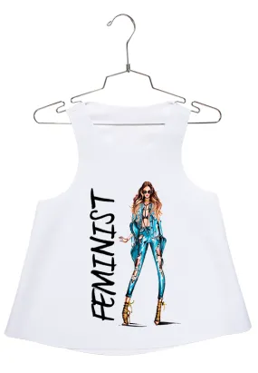 Feminist in Denim Racerback