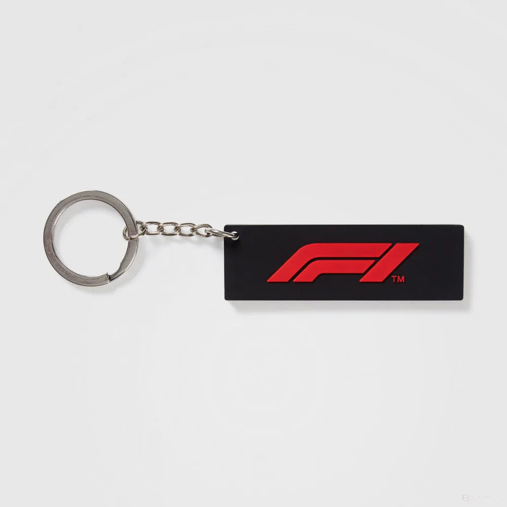 Formula 1 Keyring, F1 Logo, Black, 2022