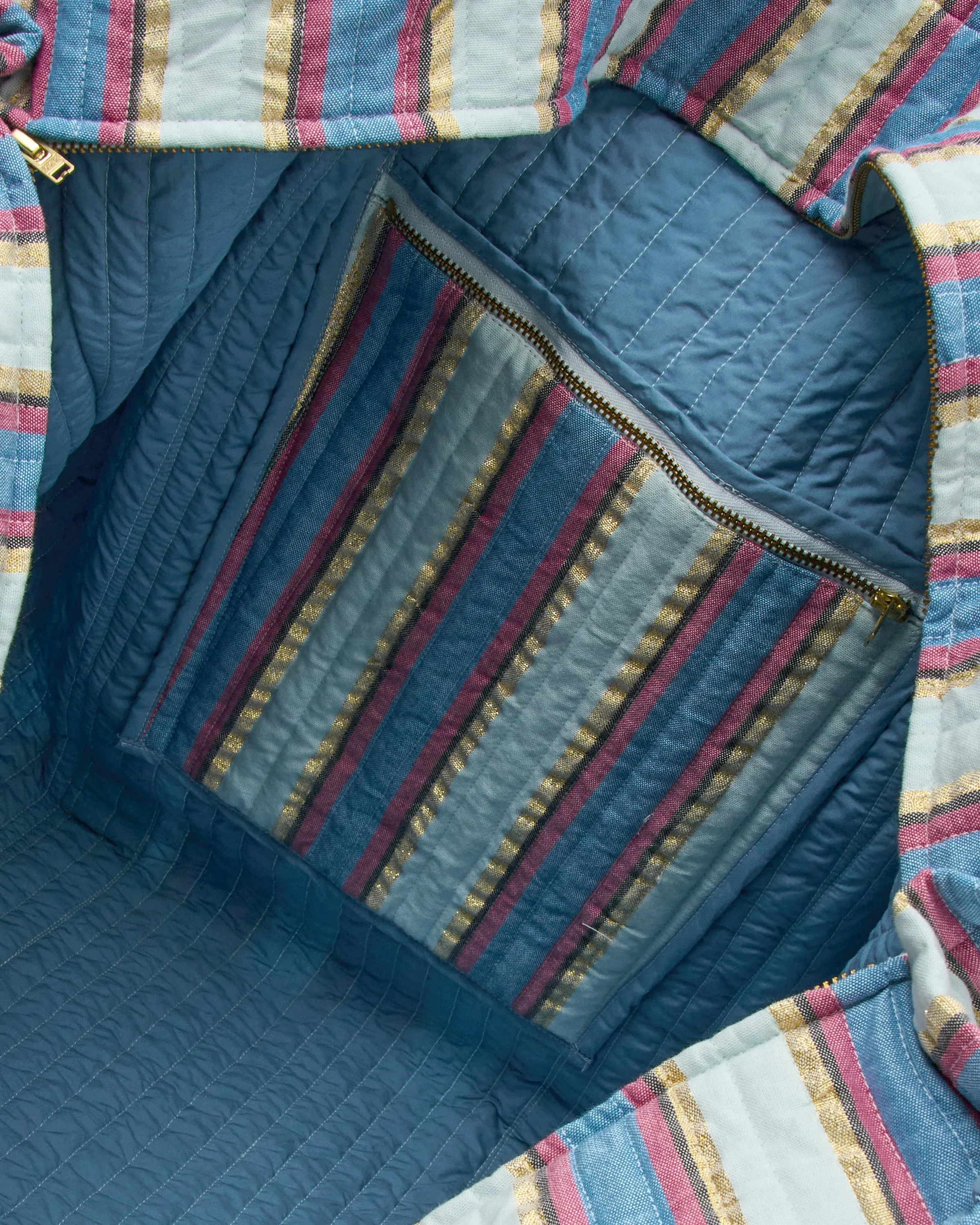 Hydra Mykonos Stripe Tote