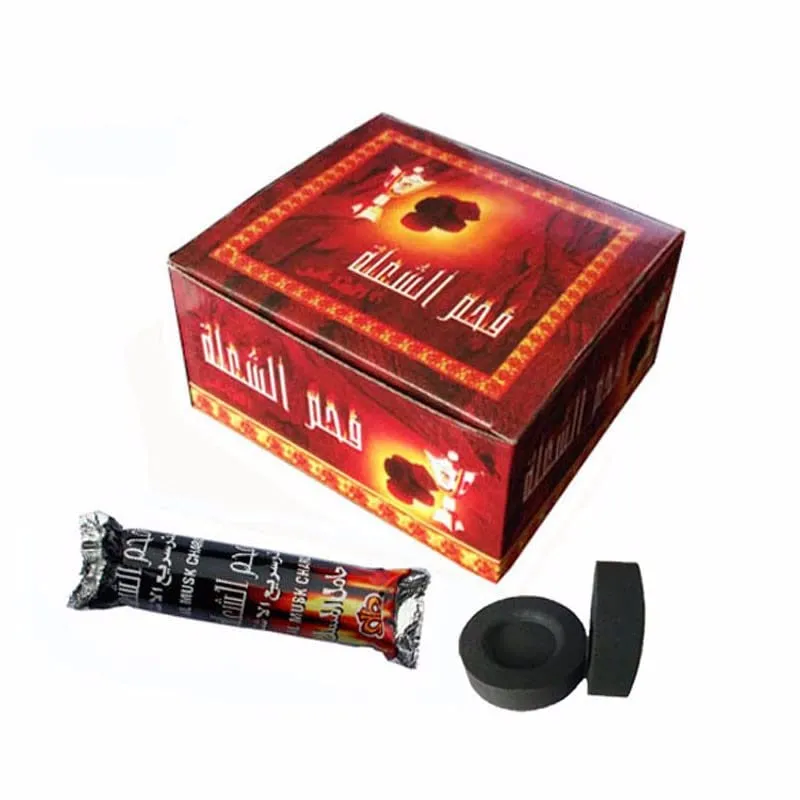 InfinitAu Charcoal Tablets for Burning Dhoop/Frankincense (Pack of 10 Roll (100 DISC))