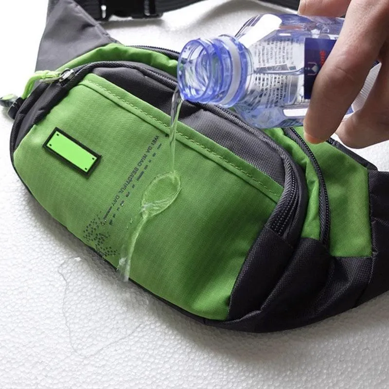 Multifunctional waist bag for active lifestyles