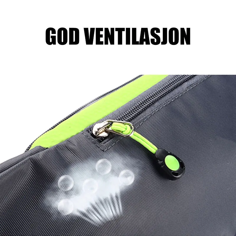Multifunctional waist bag for active lifestyles