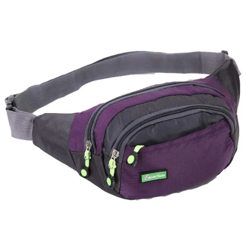 Multifunctional waist bag for active lifestyles