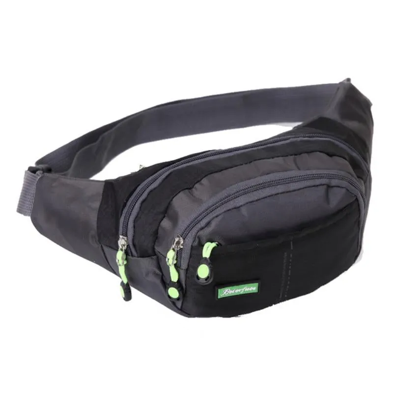 Multifunctional waist bag for active lifestyles