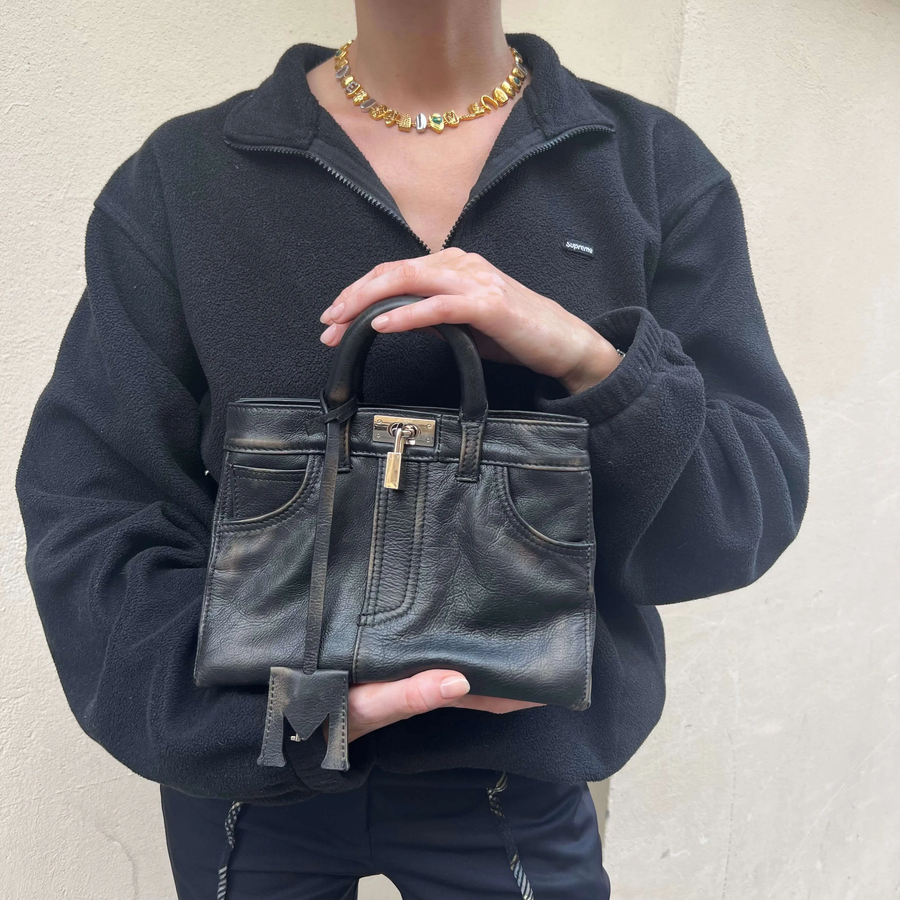 Nina Bag Small in leather