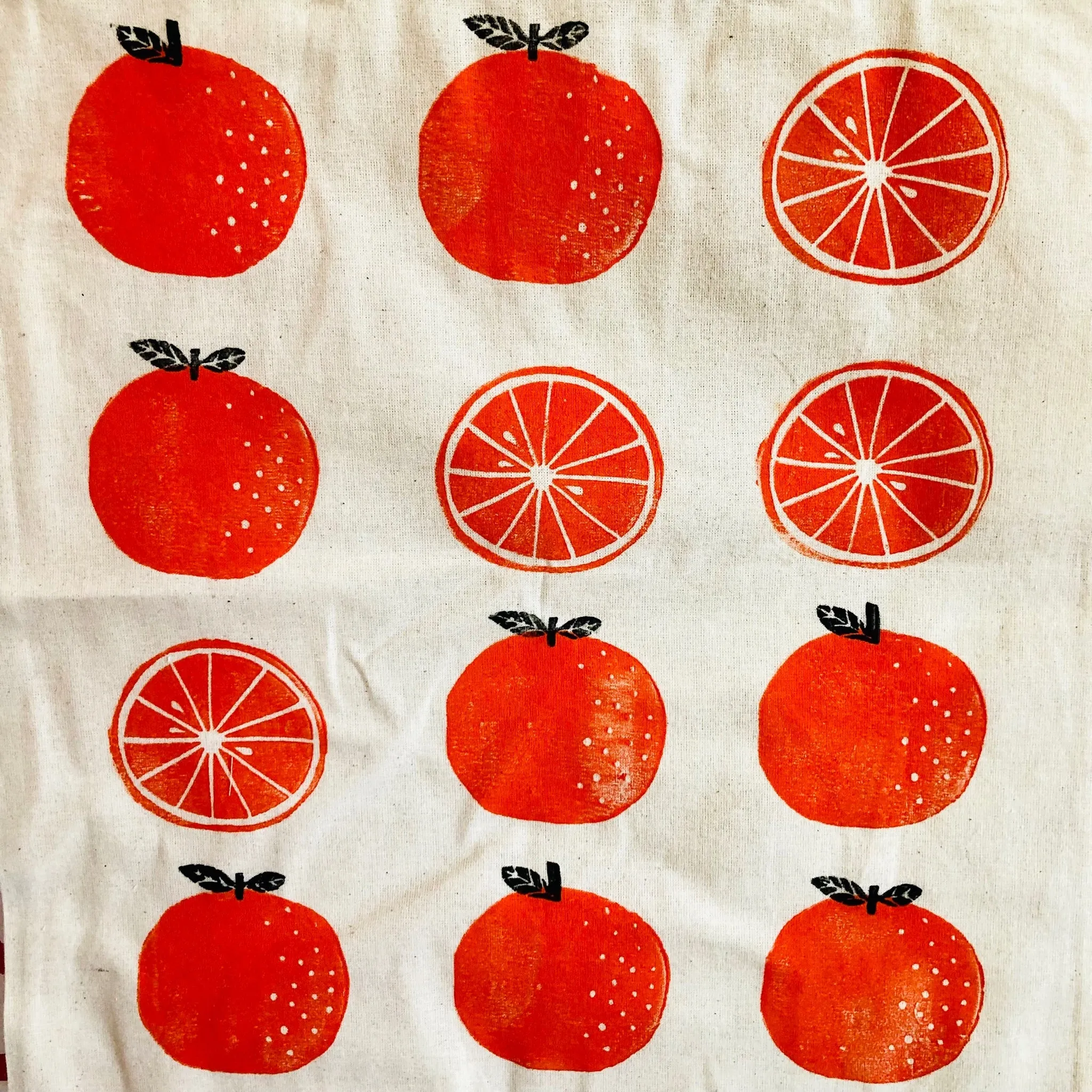 Orange Tote Bag