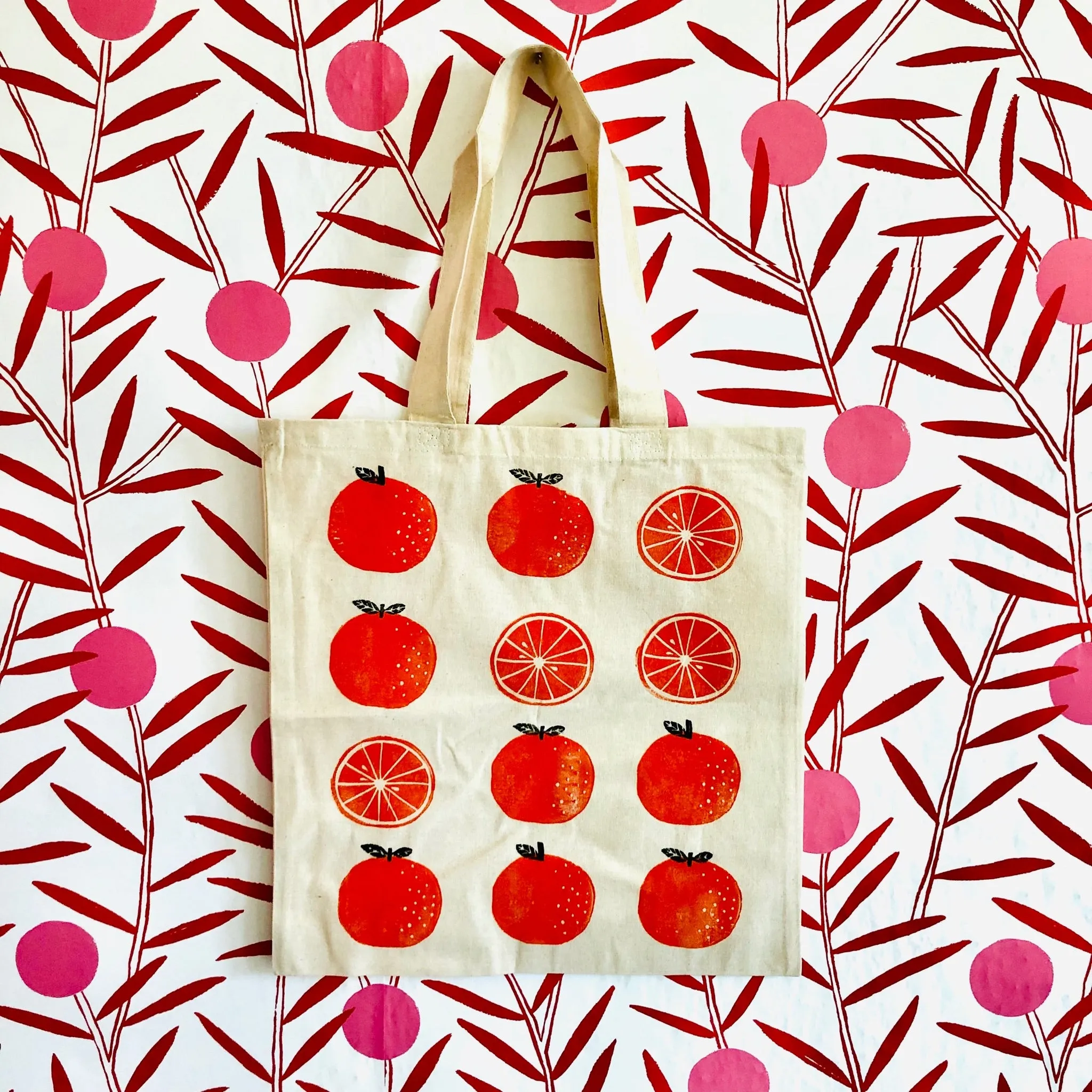 Orange Tote Bag
