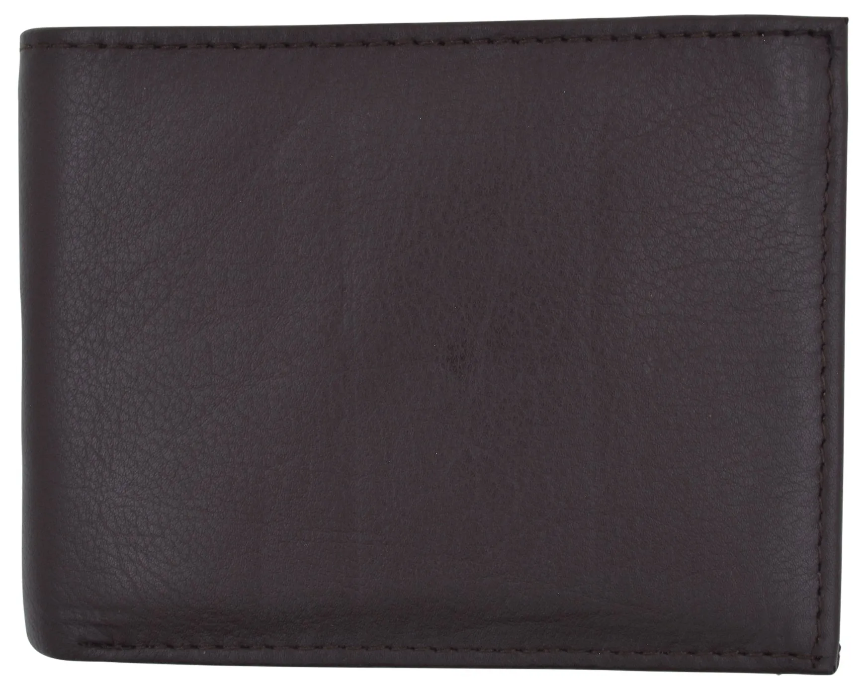 Premium Leather RFID Mens Credit Card ID Holder Wallet W/Interior Snap Closure RFIDCN1533
