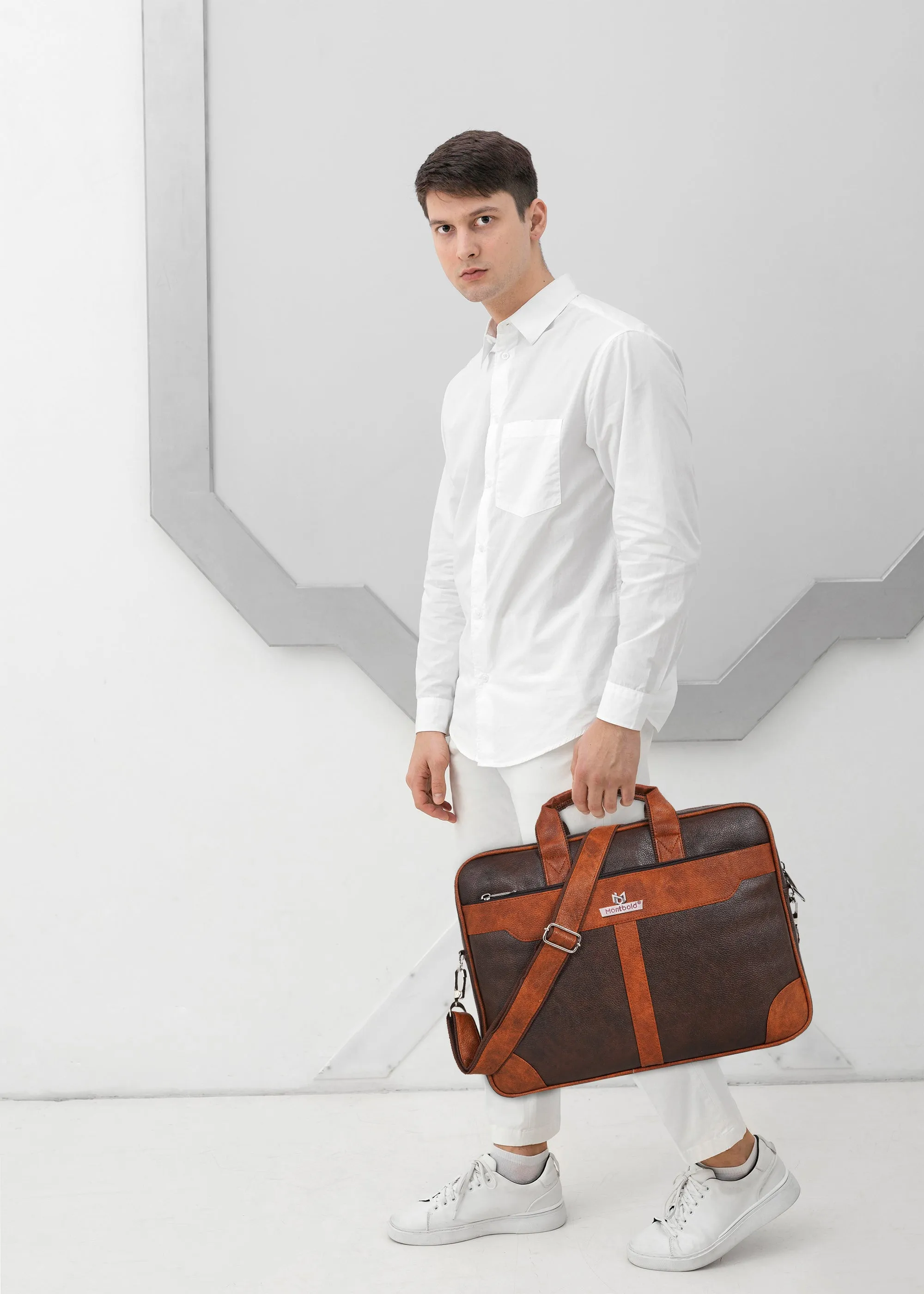 Professional Brown Laptop Bag for Men | Women