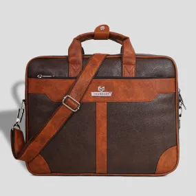 Professional Brown Laptop Bag for Men | Women