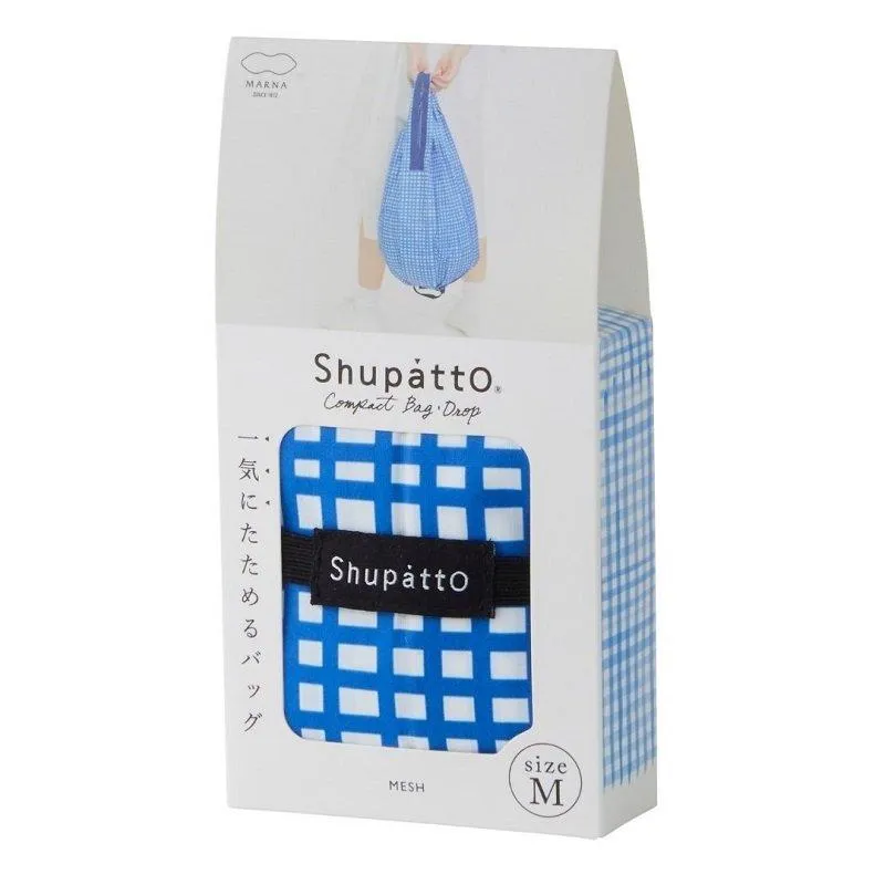 Shupatto compact foldable shopping bag DROP M - Mesh