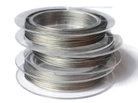 Stainless Steel Tiger Tail 0.38mm - 10 Meters per Roll - Bead Stringing Wire