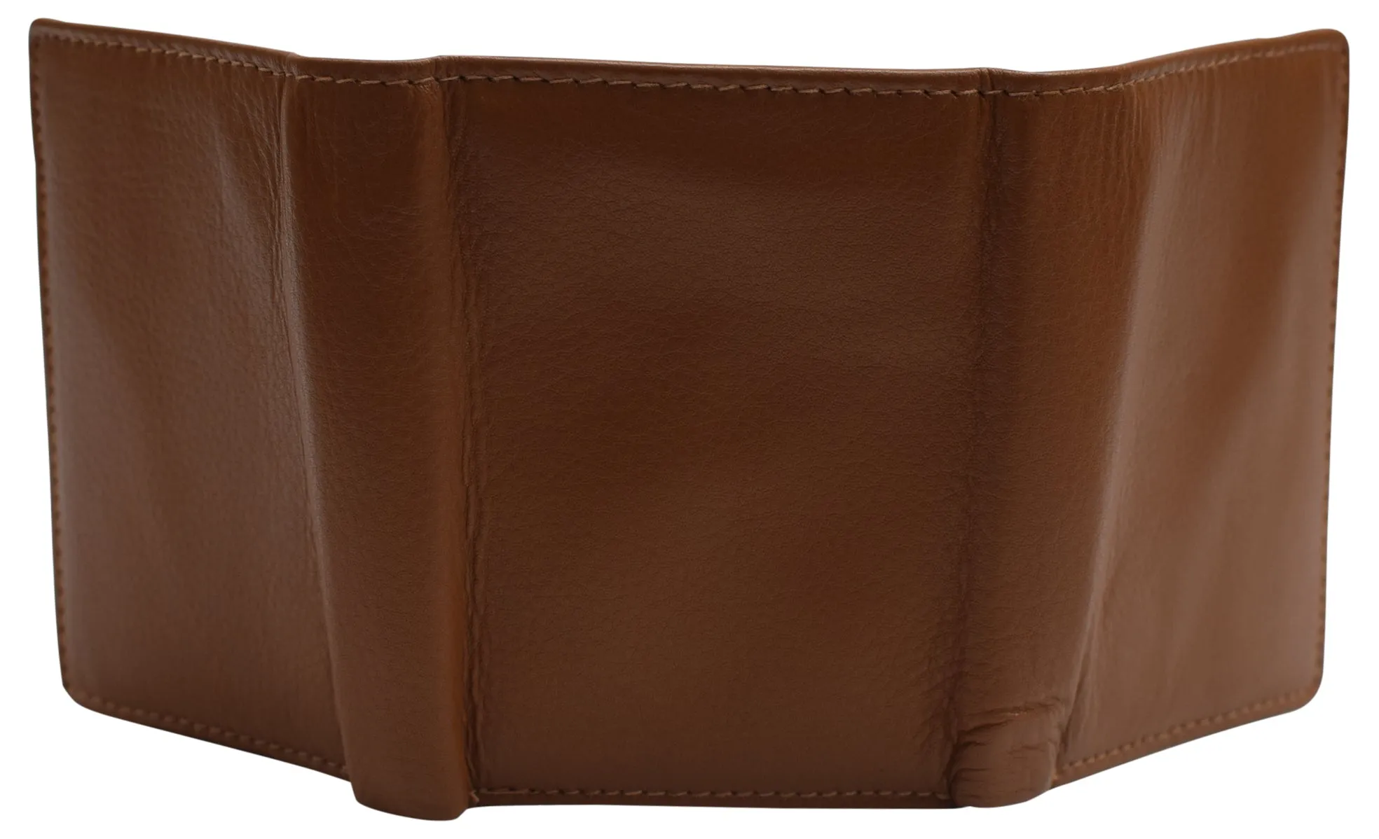 Swiss marshall men's rfid blocking premium leather classic trifold wallet