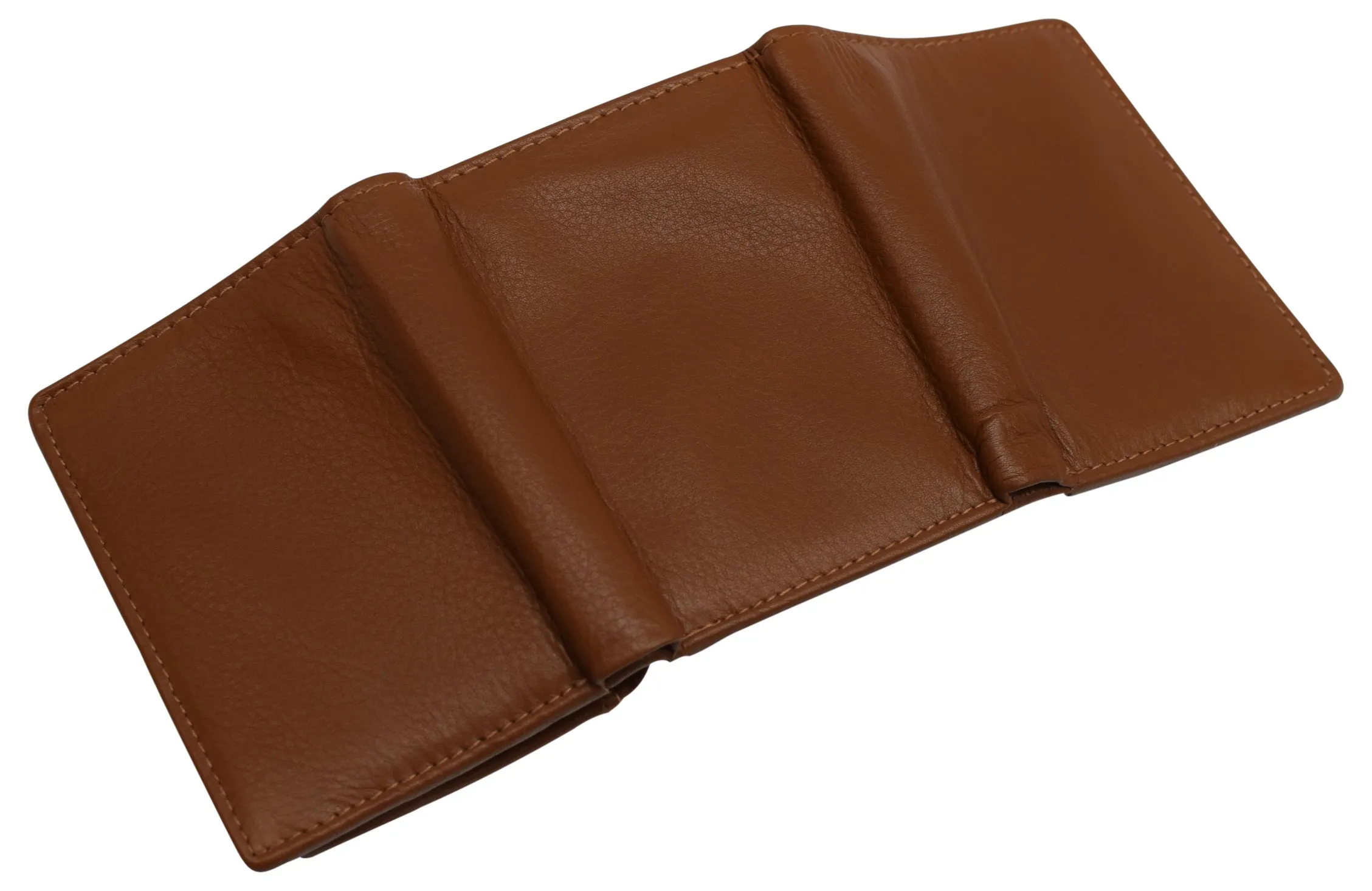 Swiss marshall men's rfid blocking premium leather classic trifold wallet