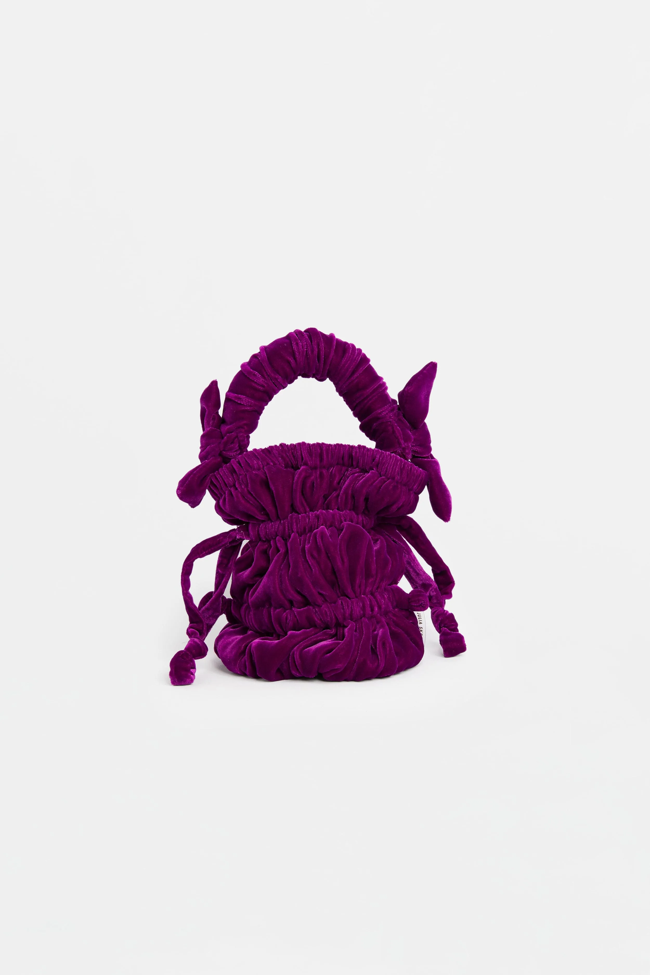 The PUFF BAG Plush Plum