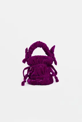 The PUFF BAG Plush Plum