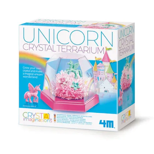 Unicorn Crystal Terrarium Educational STEM Toy