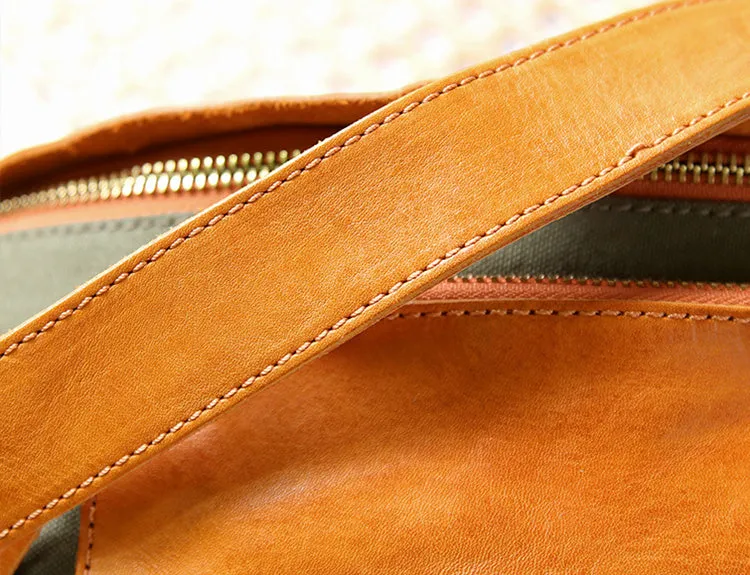 Womens Leather Canvas Sling Bag Chest Pack Bag For Women