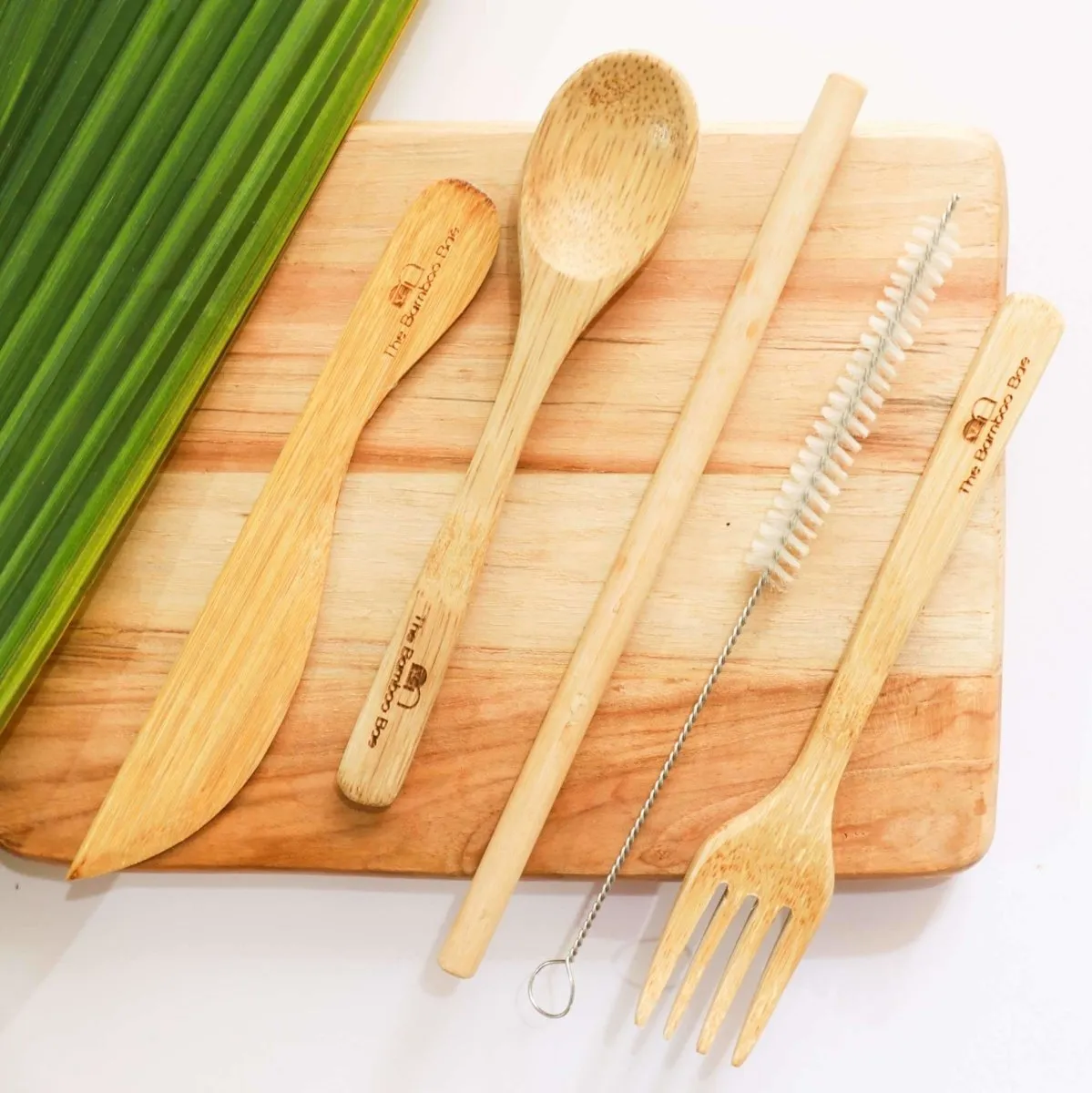 Work From Home Essentials Eco Friendly Gift | Bamboo Cutlery | Coconut Bowls | Cork Water Bottle